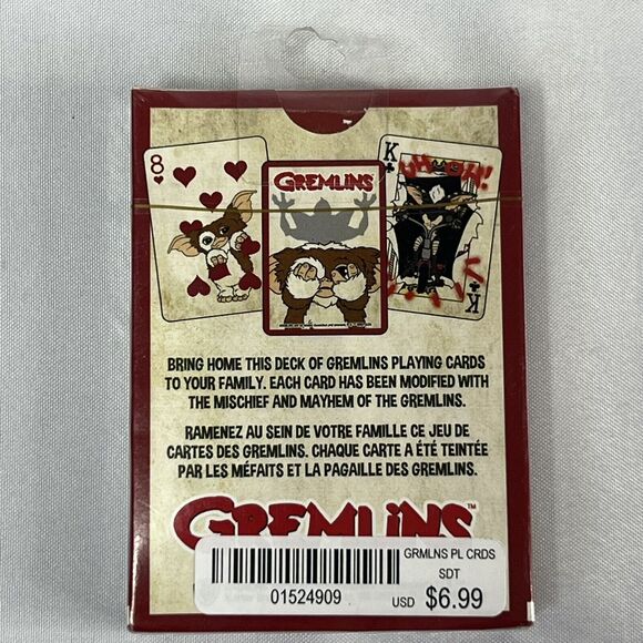 GREMLINS - Cartoon - Spielkarten / Playing Cards / Kartenspiel - Picture 2 of 2